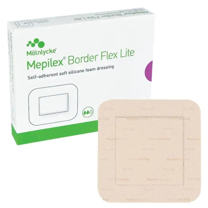 Mepilex Border Flex Lite Dressing 15X15 cm, 3 pieces