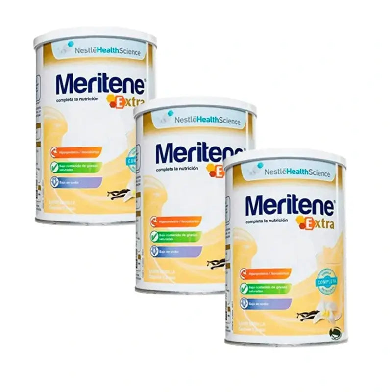 Meritene Extra Vanille, 3X450 Gr