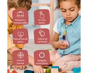 Oxymètre de pouls Mobiclinic pour enfants