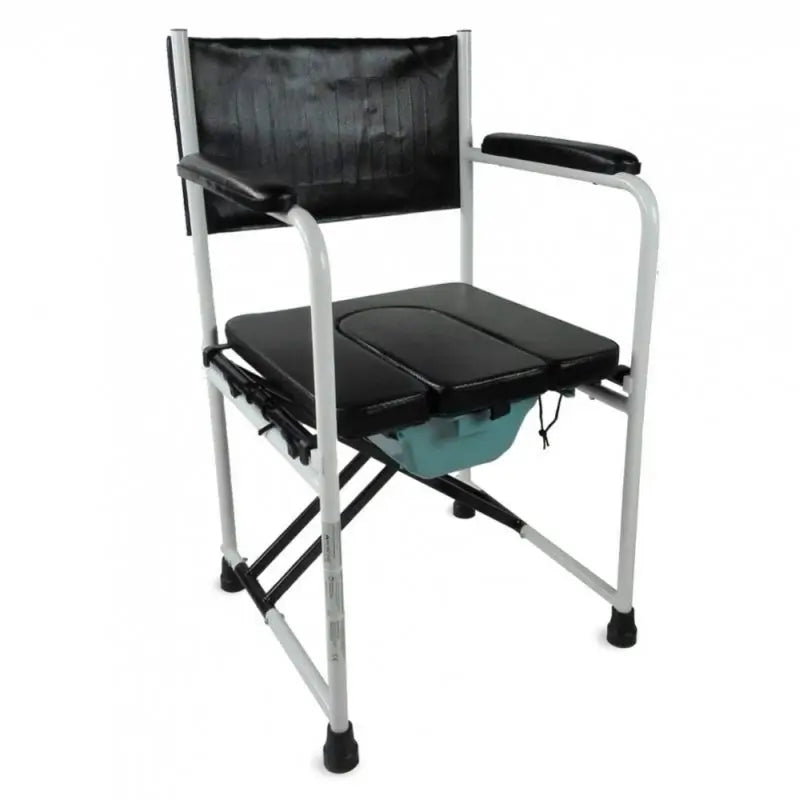 Mobiclinic Folding Toilet Chair With Lid
