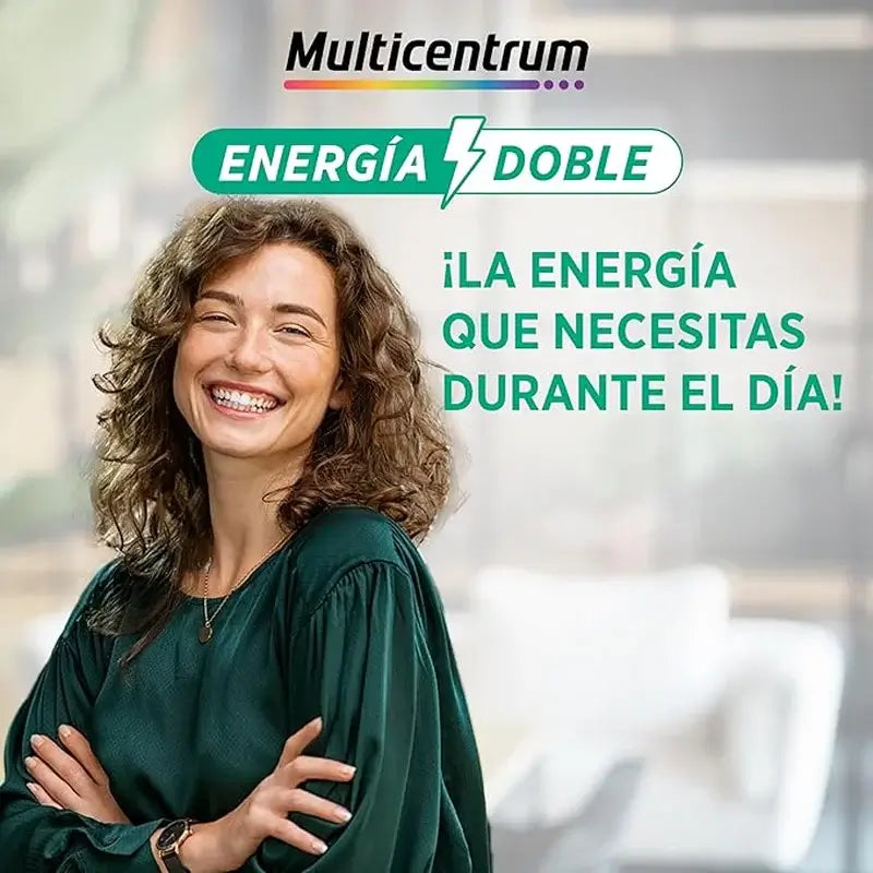 Multicentrum Energy Double Multivitamin Food Supplement, 20 comprimés
