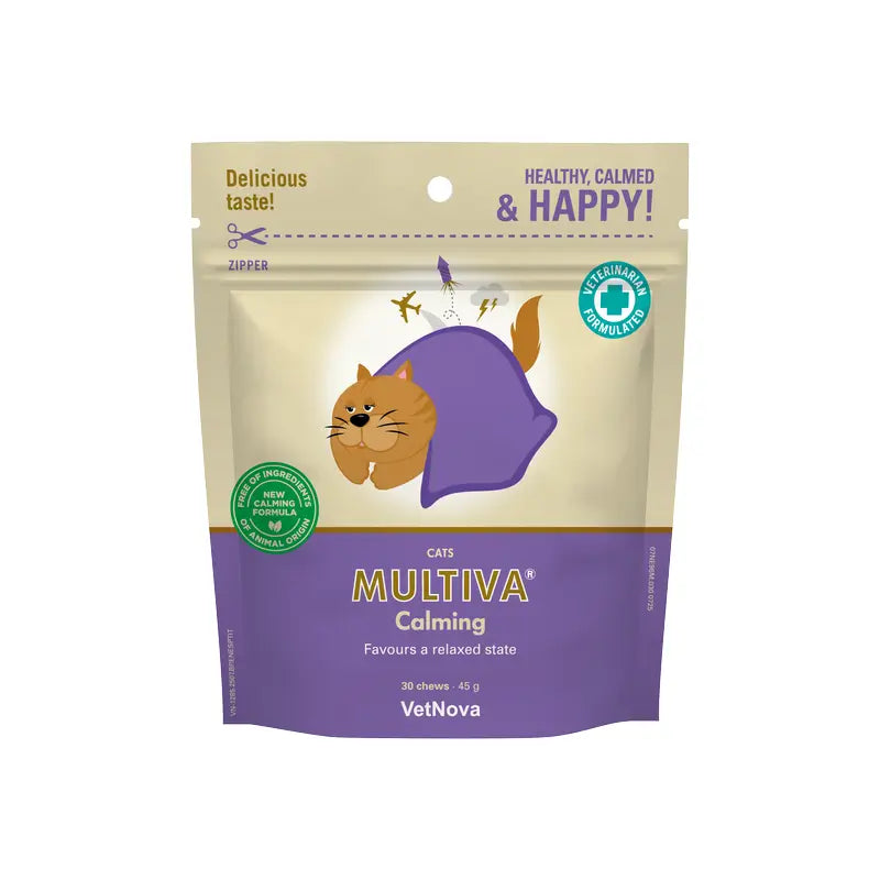 Multiva Calming Cat, 30 friandises à mâcher