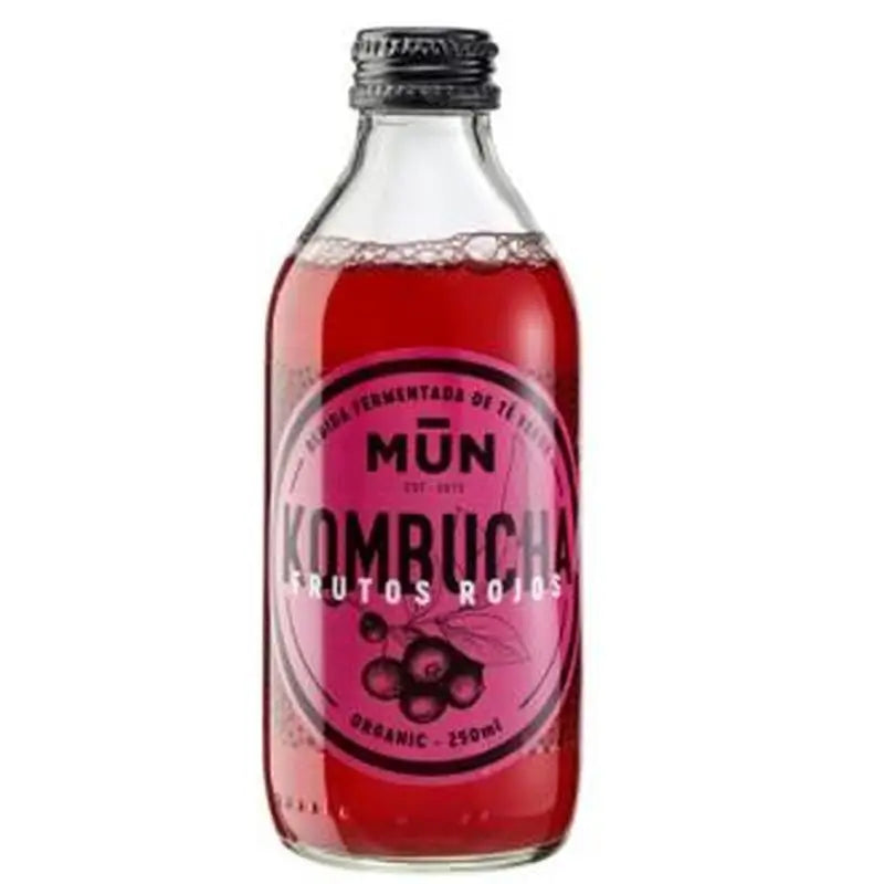 Mun Kombucha Red Fruits 250Ml.
