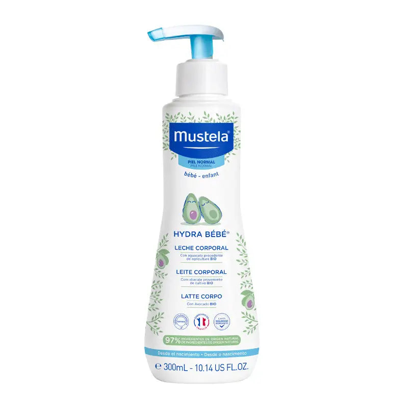 Mustela Hydra Baby Body Milk with Avocado Bio, 300 ml