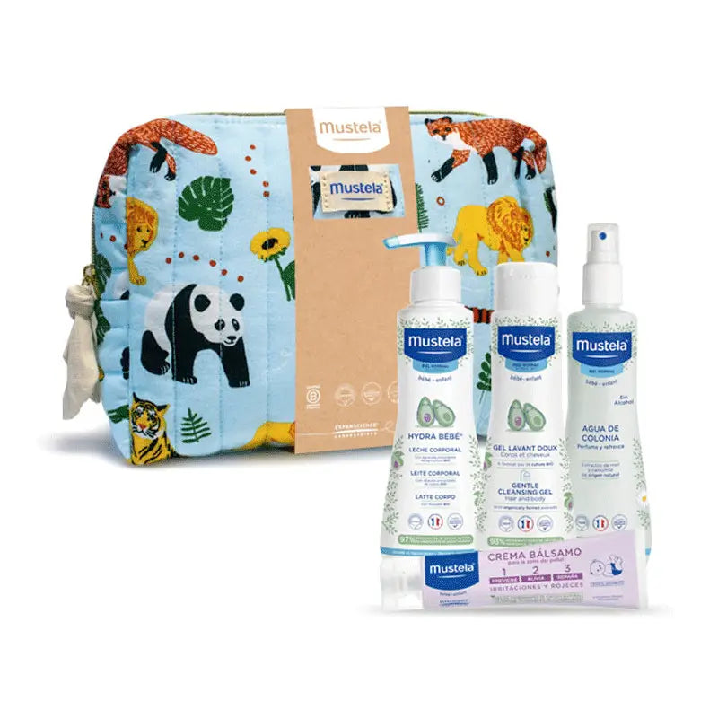 Mustela Jungle Toilet Bag, 4 products