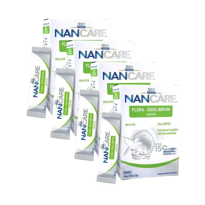 Nancare Flora-Equilibrium, 20X2,2 Gr, paquet de 4