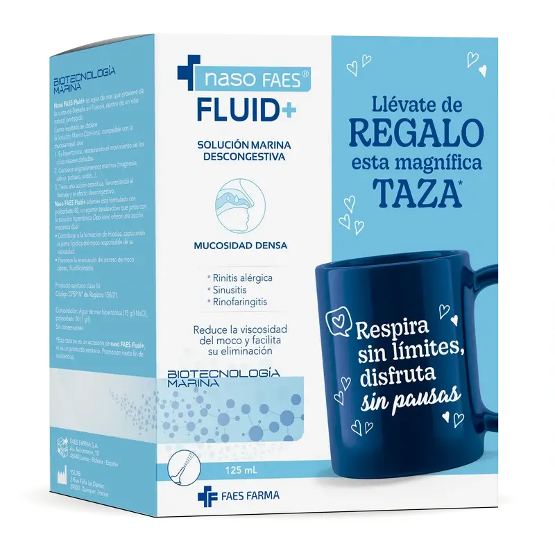 Naso Faes Fluid+ Nettoyage nasal 125 ml
