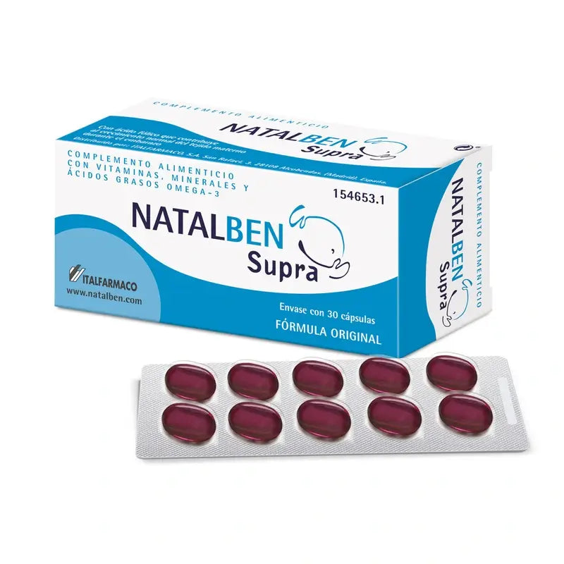 Natalben Supra Nutraceutical , 30 gélules