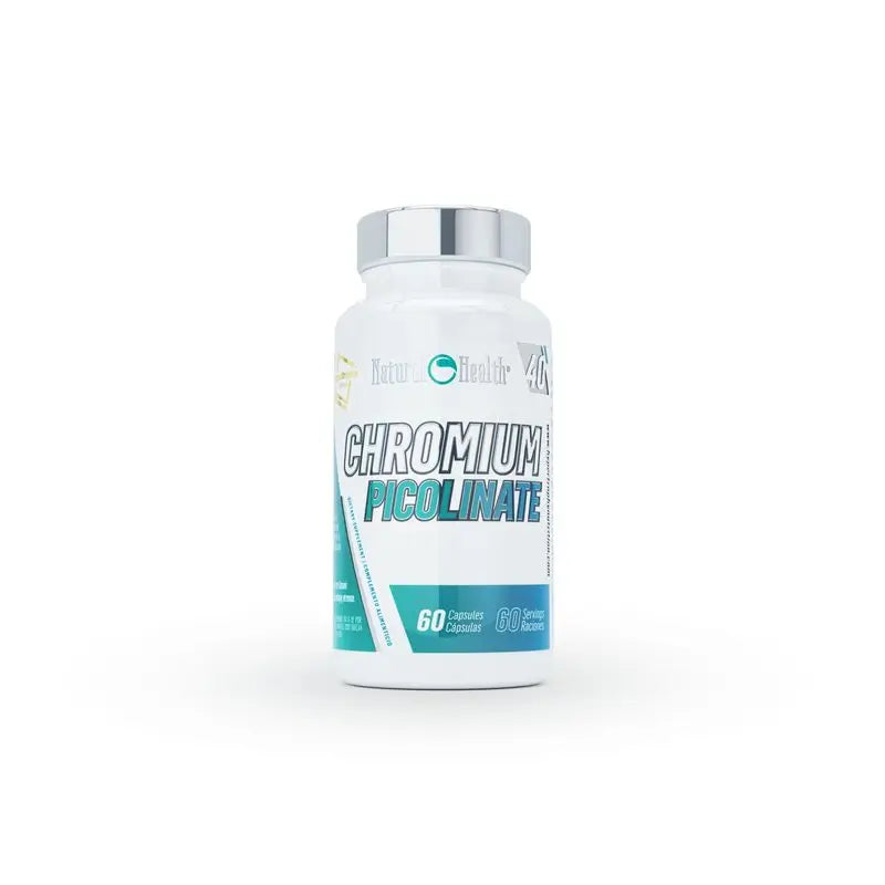 Natural Health Chromium Picolinate Mineral 60 capsules