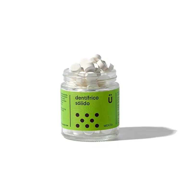 Naturbrush Solid Toothpaste Mint,120 Tabs.