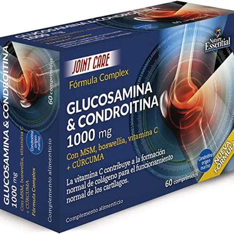 Nature Essential Blister Glucosamine + Chondroitin + Msm , 60 capsules