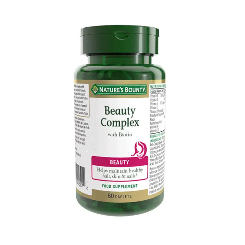 Nature's Bounty Beauty Complex with Biotin - 60 tablets