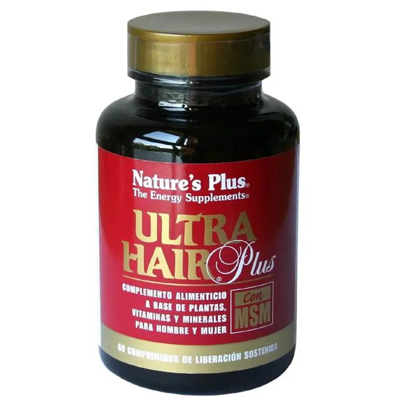 Natures Pl Ultra Hair Plus With Msm , 60 tablets