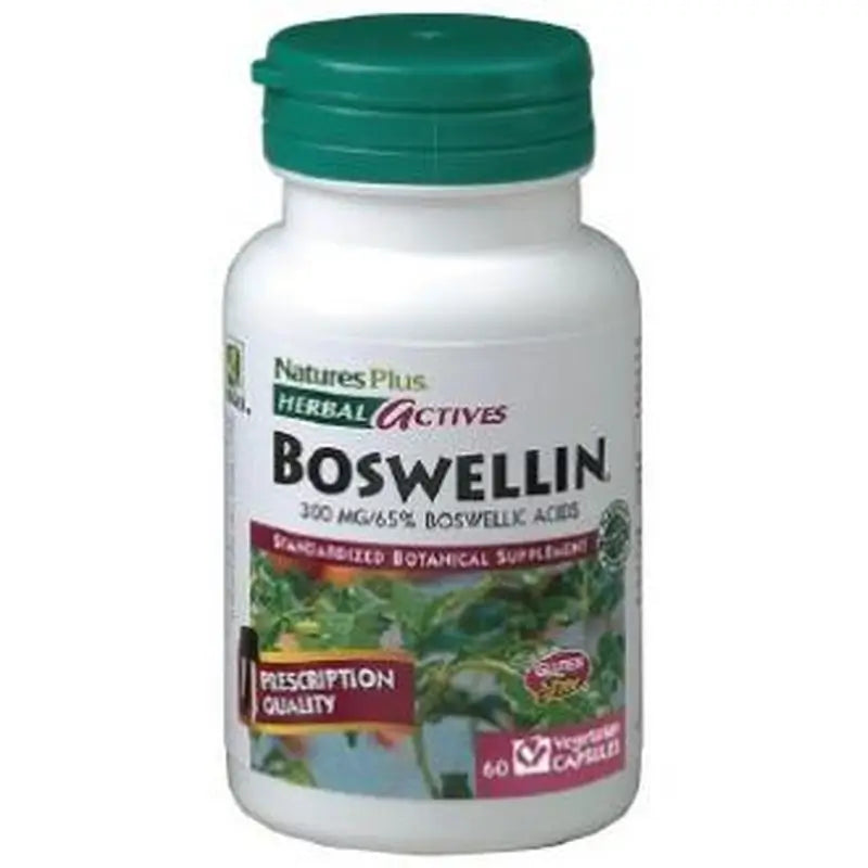 Natures Plus Boswellin 300Mg. 60Caps Herbal Actives