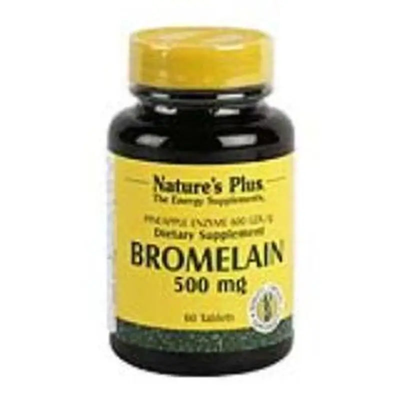Natures Plus Bromelain 500Mg, 60 Tablets
