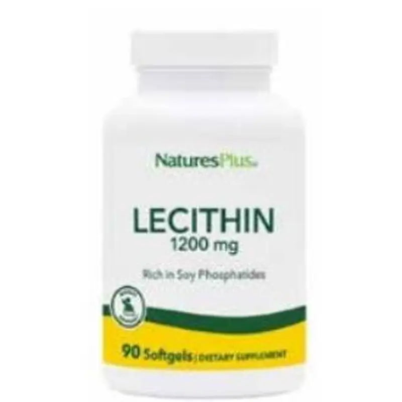 Natures Plus Soya Lecithin 1200Mg. 90 Pearls