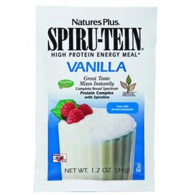 Natures Plus Spiru-Tein Vanilla 34Gr.Sbrs.