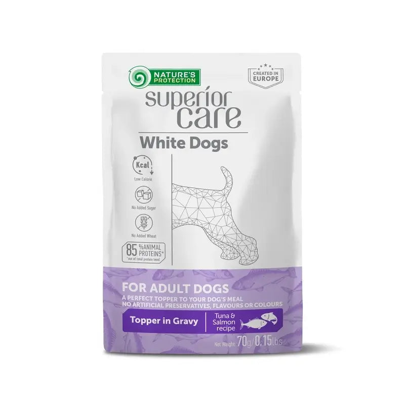 Natures Protection Sc White Dogs Adultes Toutes Races Thon & Sel. 24X70Gr
