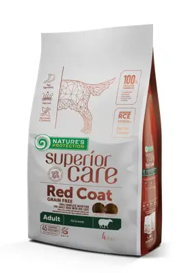 Natures Protection Superior Care Red Coat Grain Free Feed For Adult Lamb Dogs 10Kg