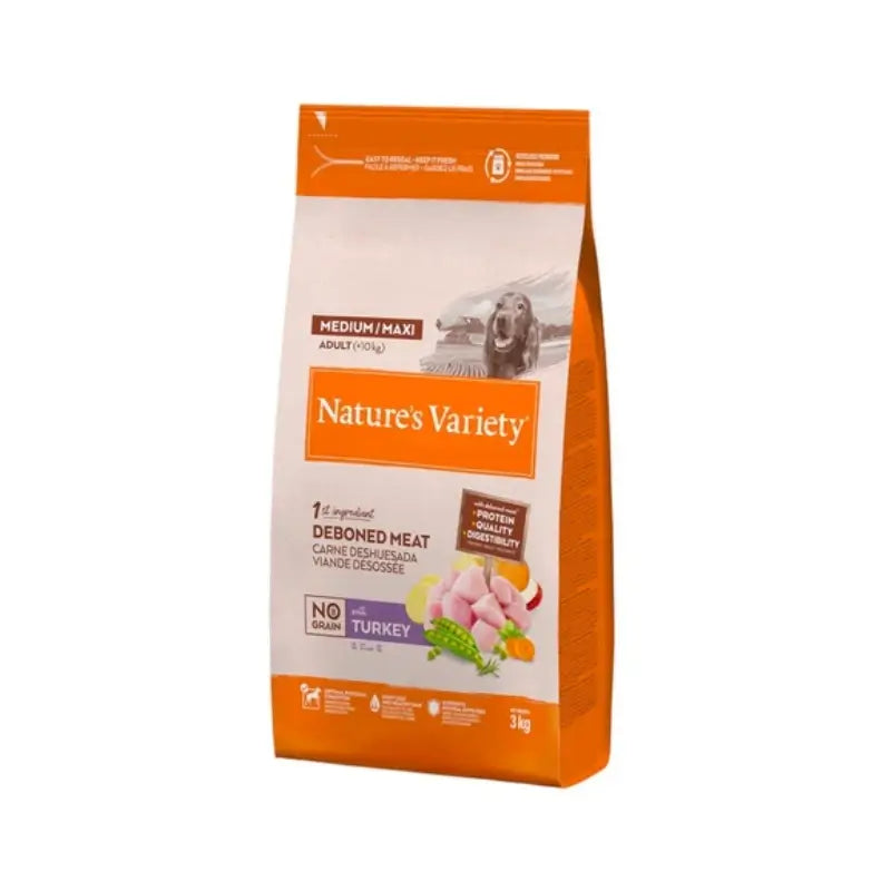 Nature's Variety Chiens Medium Dinde Sans céréales 12 000 g