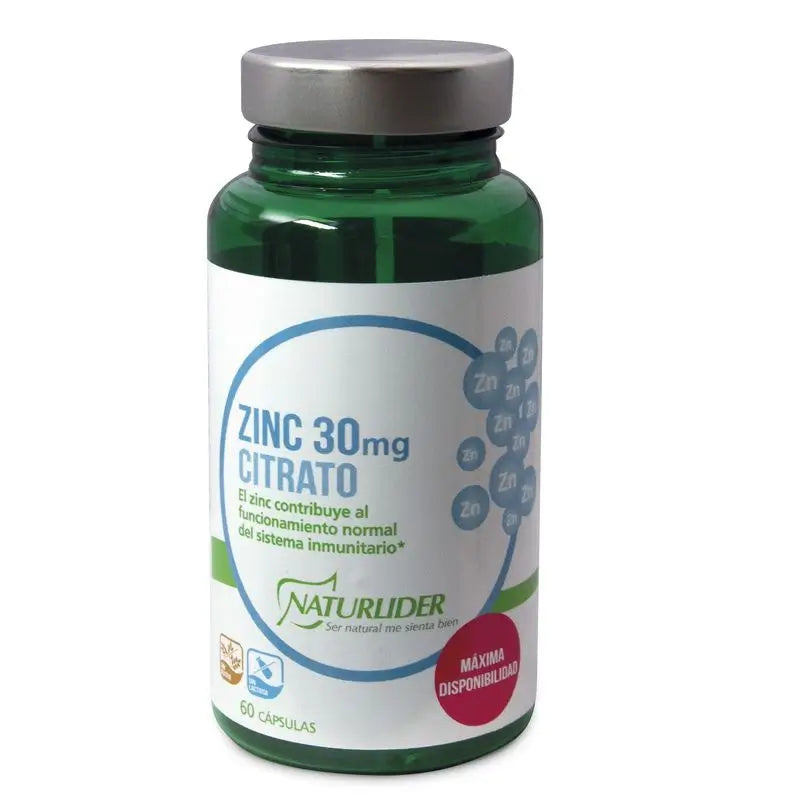 Naturlider Zinc Citrate , 60 capsules