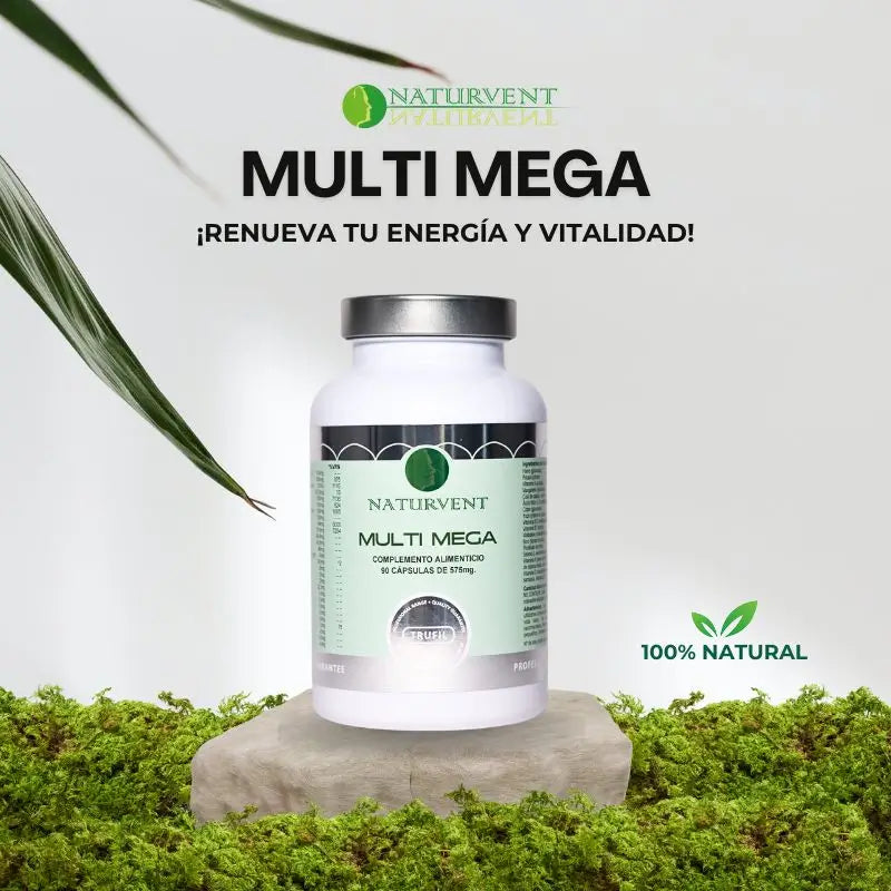 Naturvent Multivitamins Multi Mega Multivitamin, 90 gélules