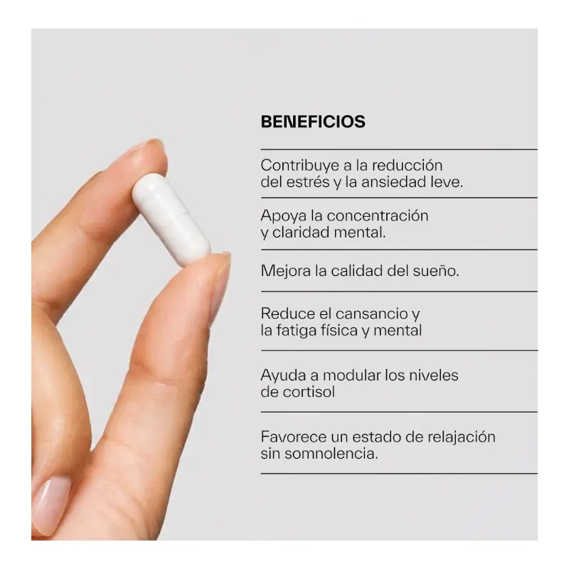 Ndl Pro-Health Ashwagandha Ksm-66 biologique + L-théanine, 120 gélules
