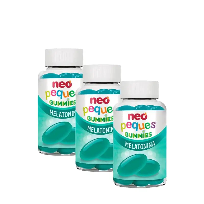 Neo Peques Mélatonine, 30 bonbons gélifiés, lot de 3