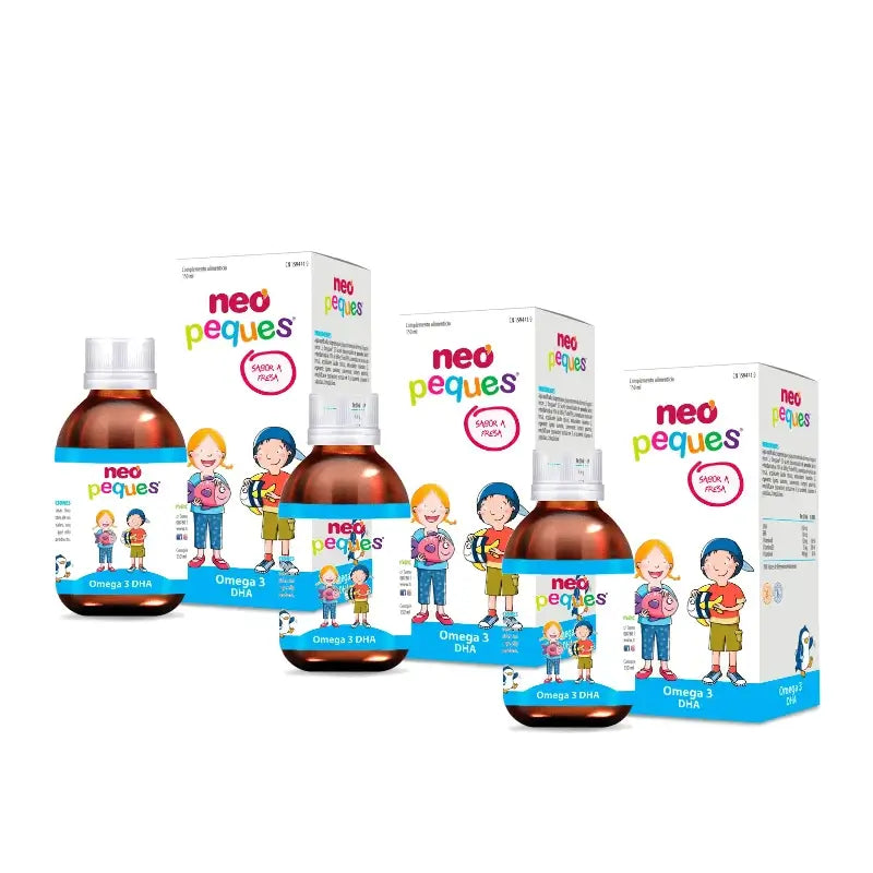Neo Peques Oméga 3, 150 ml, lot de 3