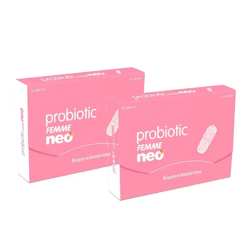 Neo Probiotic Femme, 15 gélules, lot de 2