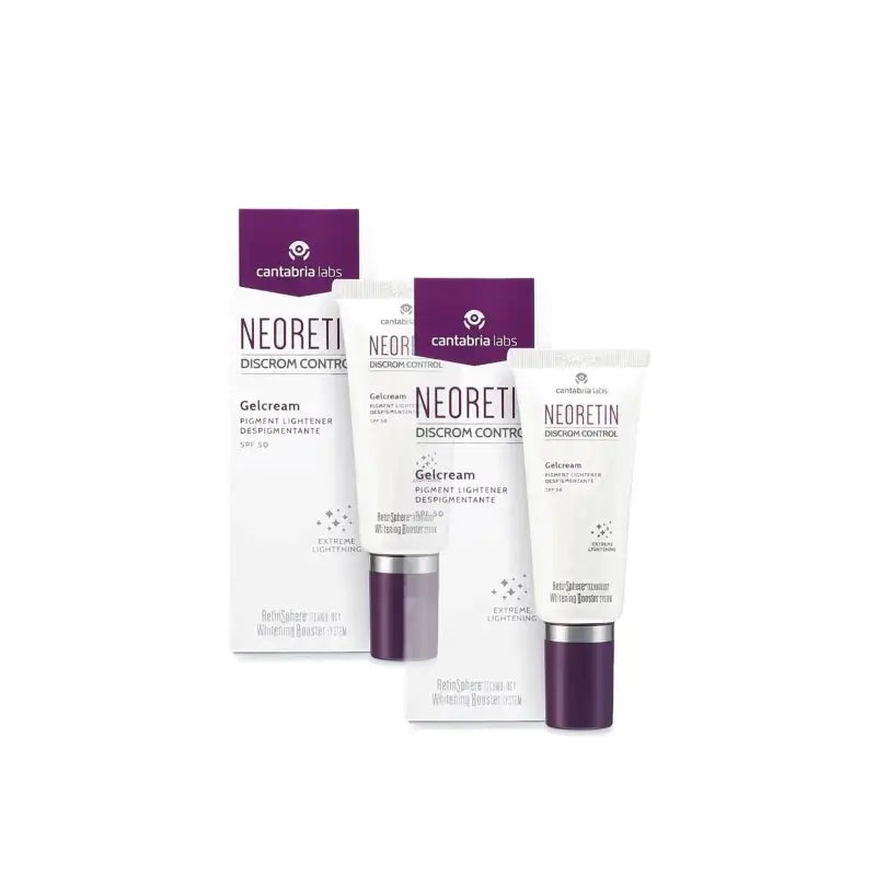 Neoretin Discrom Control Gel-crème SPF 50+, 40 ml, lot de 2