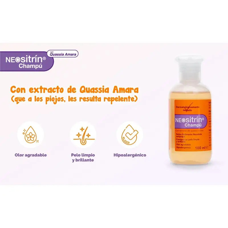 NEOsitrin® Shampooing anti-poux 100 ml