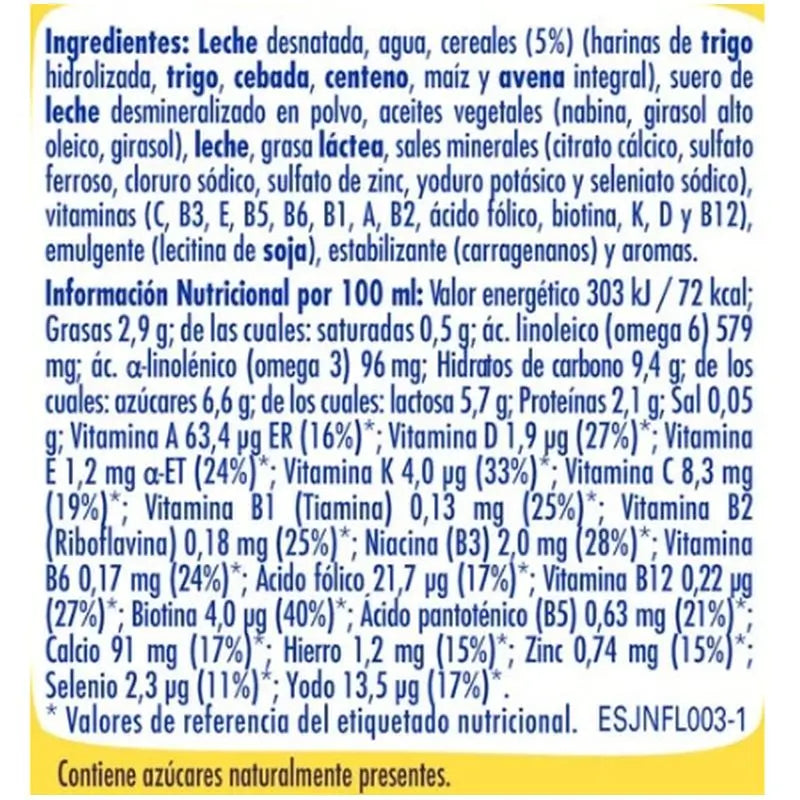 Nestlé Nativa Croissance 3 Céréales, 3X180 ml