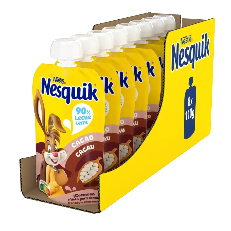 Nestlé Nesquik Cacao, paquet de 16 x 110 g