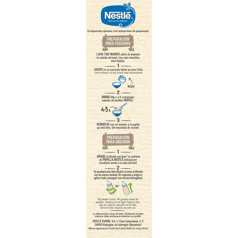 NESTLÉ Papilla 8 Céréales avec biscuits Maria 950g