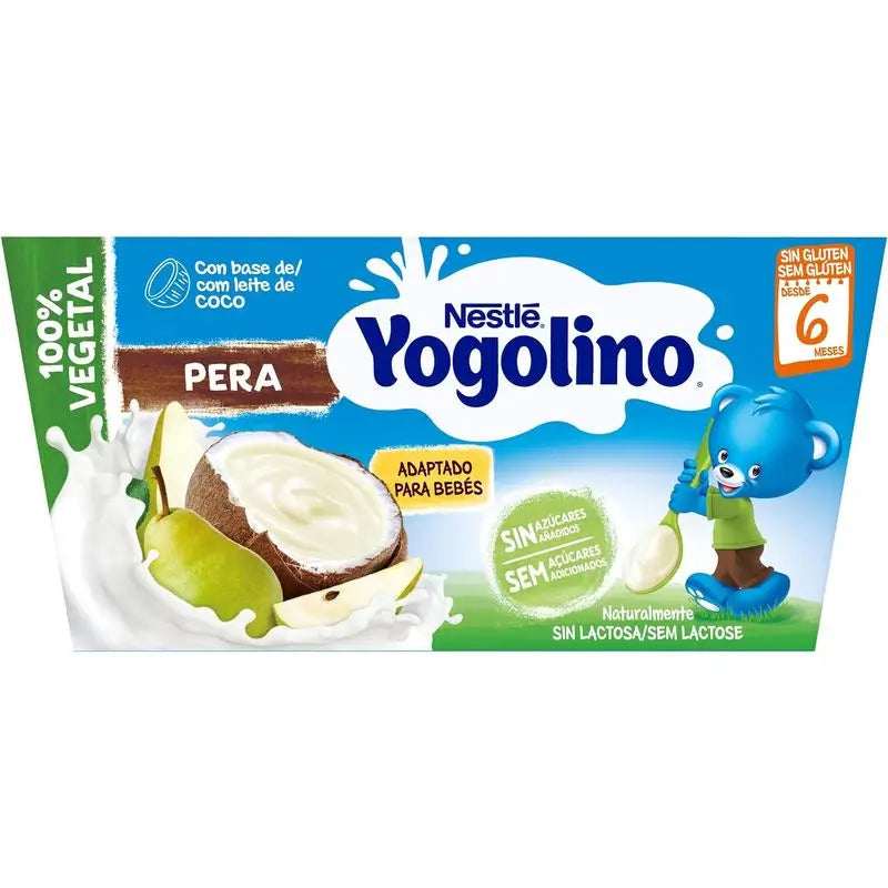 Yogolino Noix de Coco Poire , 4x90g