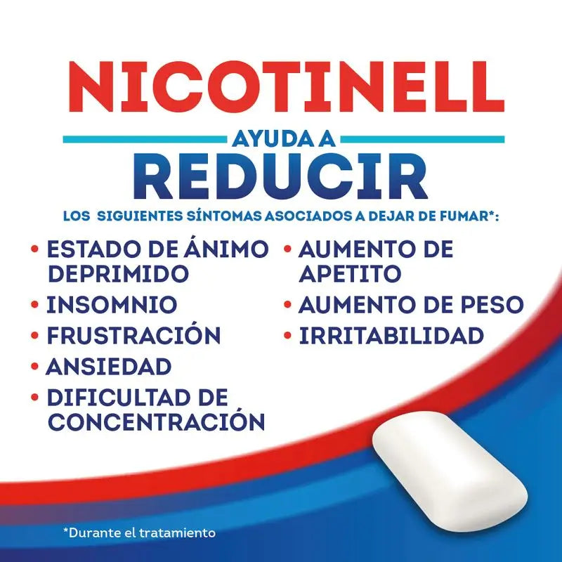Nicotinell Fruit 2 mg 24 gommes à mâcher médicamenteuses
