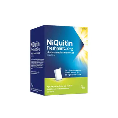 Niquitin Freshmint 2 mg, 100 chewing gums