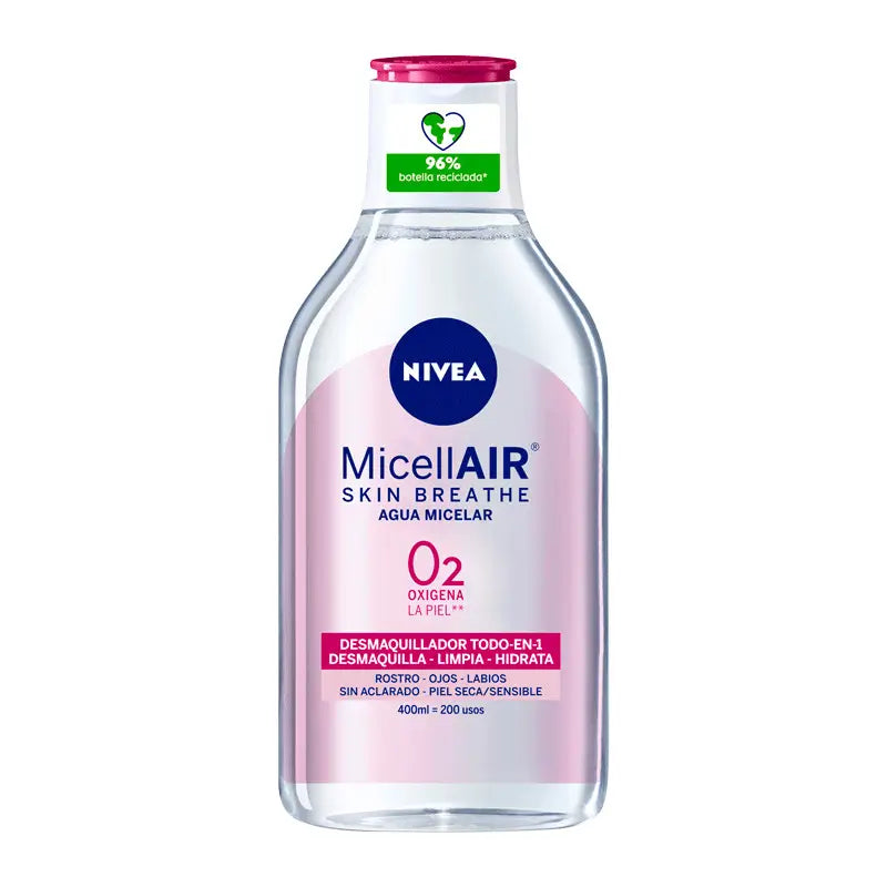 NIVEA Micellar Water for Dry & Sensitive Skin, 400 ml