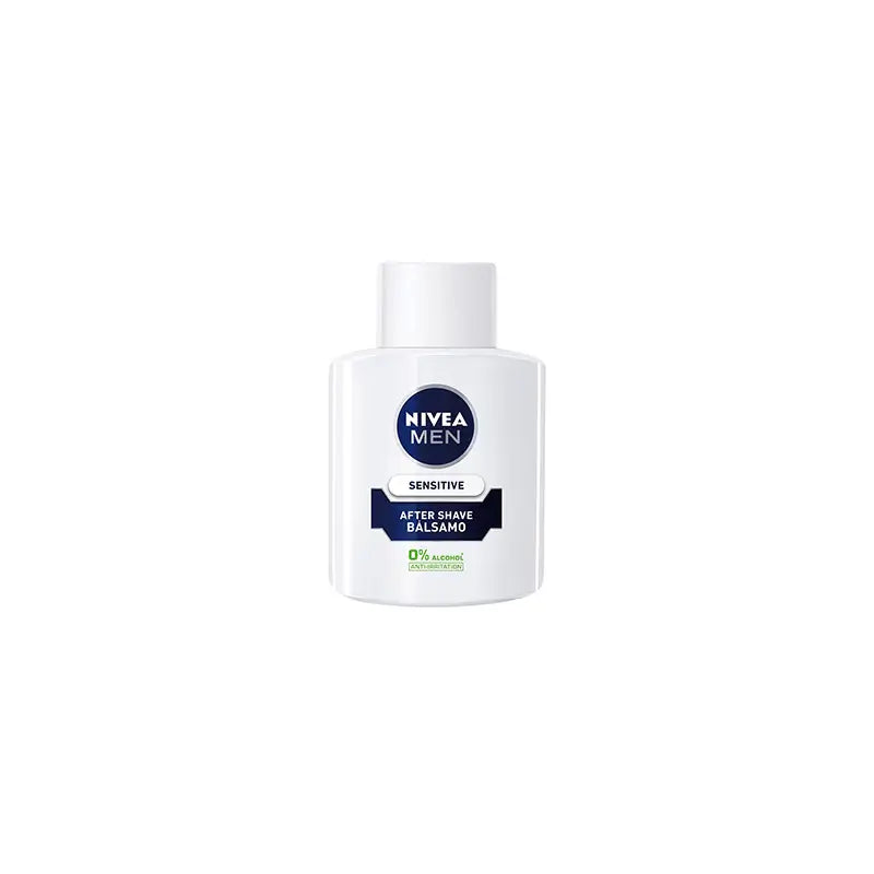 Nivea Men After Shave Sensitive Balm 0% Alcohol Flacon, 100 ml