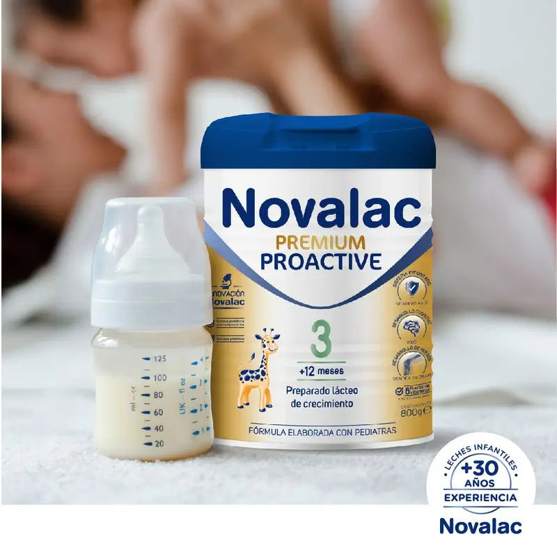 Lait de croissance Novalac Premium Proactive 3, 800 g