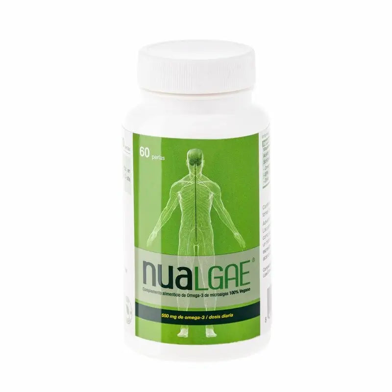 Nua Biological Nualgae Complément alimentaire, 60 perles