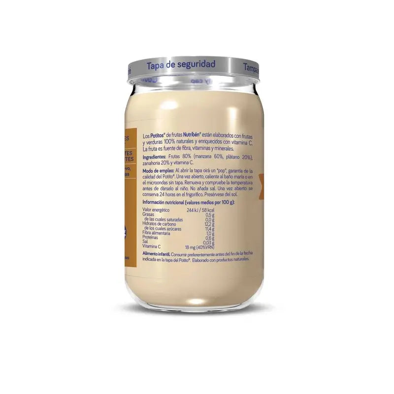 Nutriben Potito Pomme Banane & Carotte , 235 grammes
