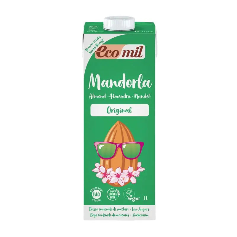 Nutriops Ecomil Mandorla Almond Bio , 1 litre