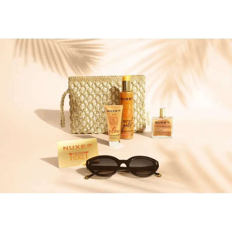 Trousse de toilette multi-gammes Nuxe Sun Golden Summer Routine , 240 ml
