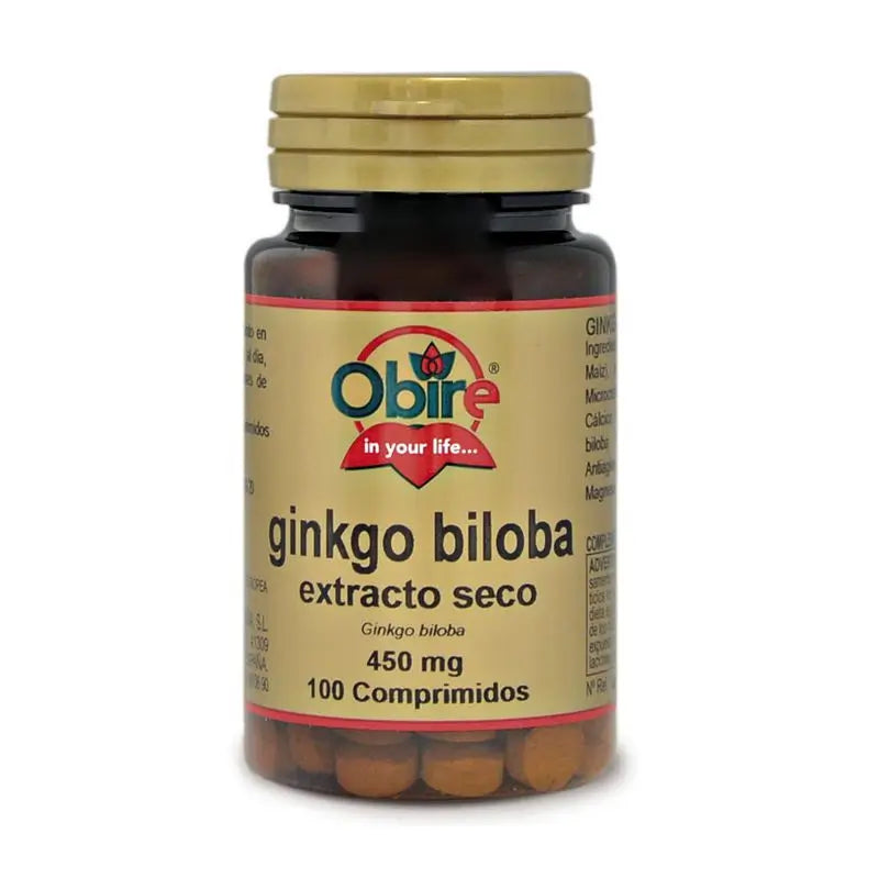 Obire Ginkgo Biloba , 100 tablets