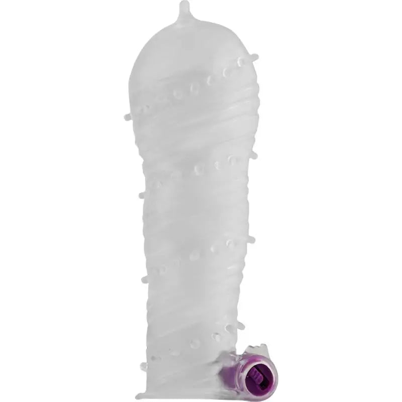 Ohmama For Him Manchon de pénis texturé avec bille vibrante Modèle 2