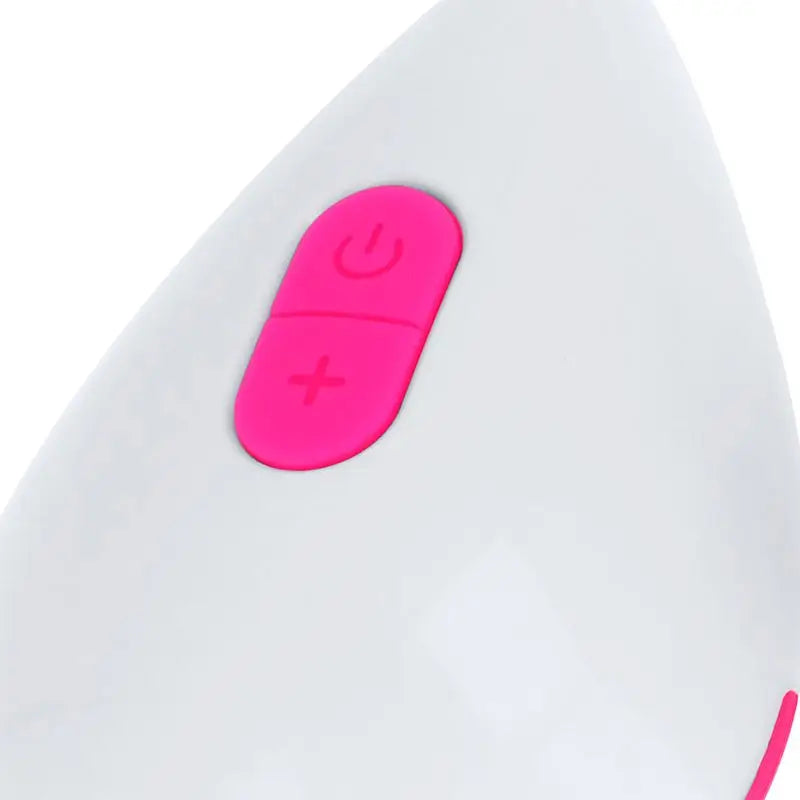 Oeuf vibrant Ohmama 10 modes - rose et blanc