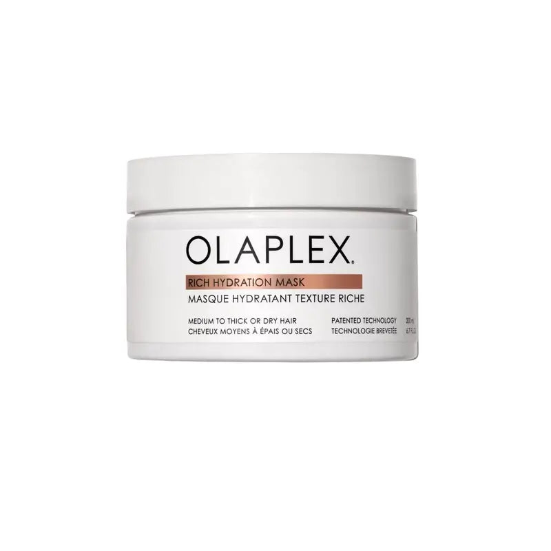 Olaplex Rich Hydration Mask Masque pour cheveux moyens à épais, 200 ml