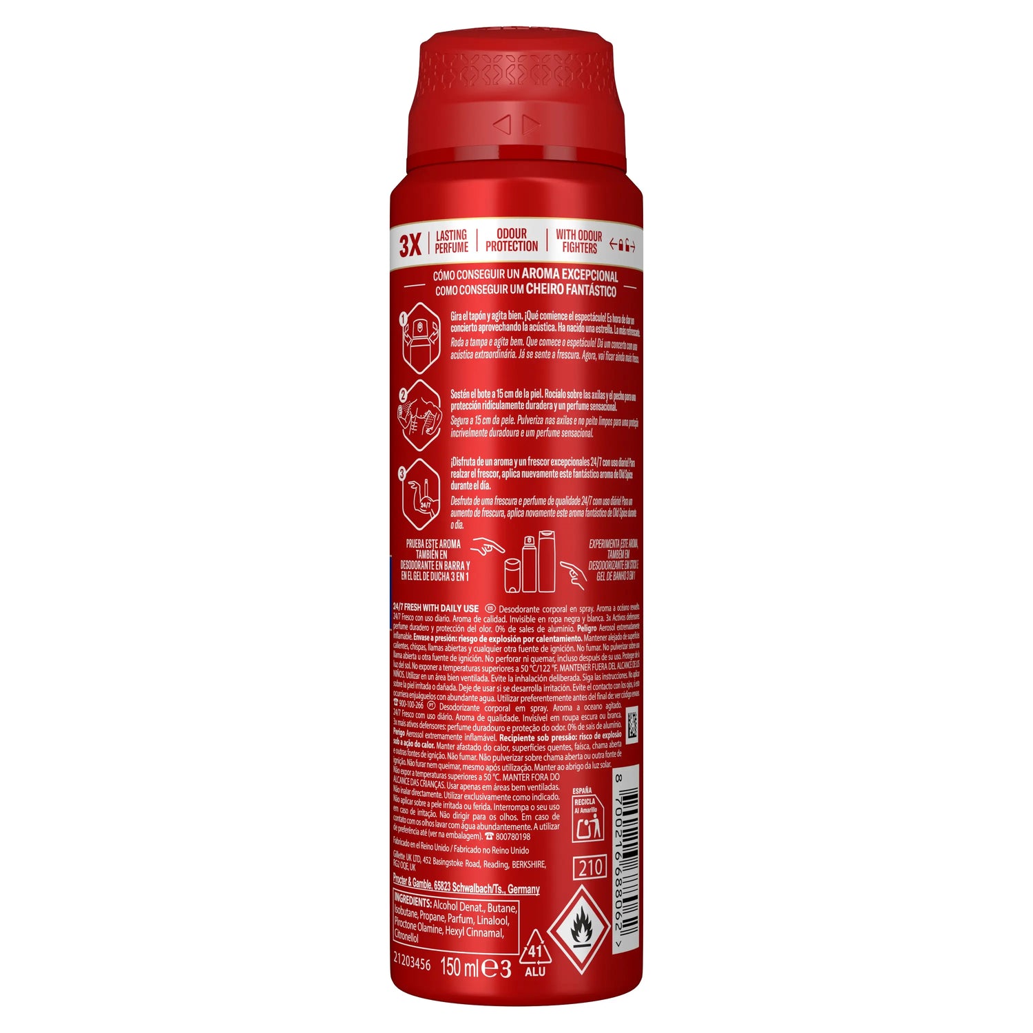DEO Spray Captain 150ml